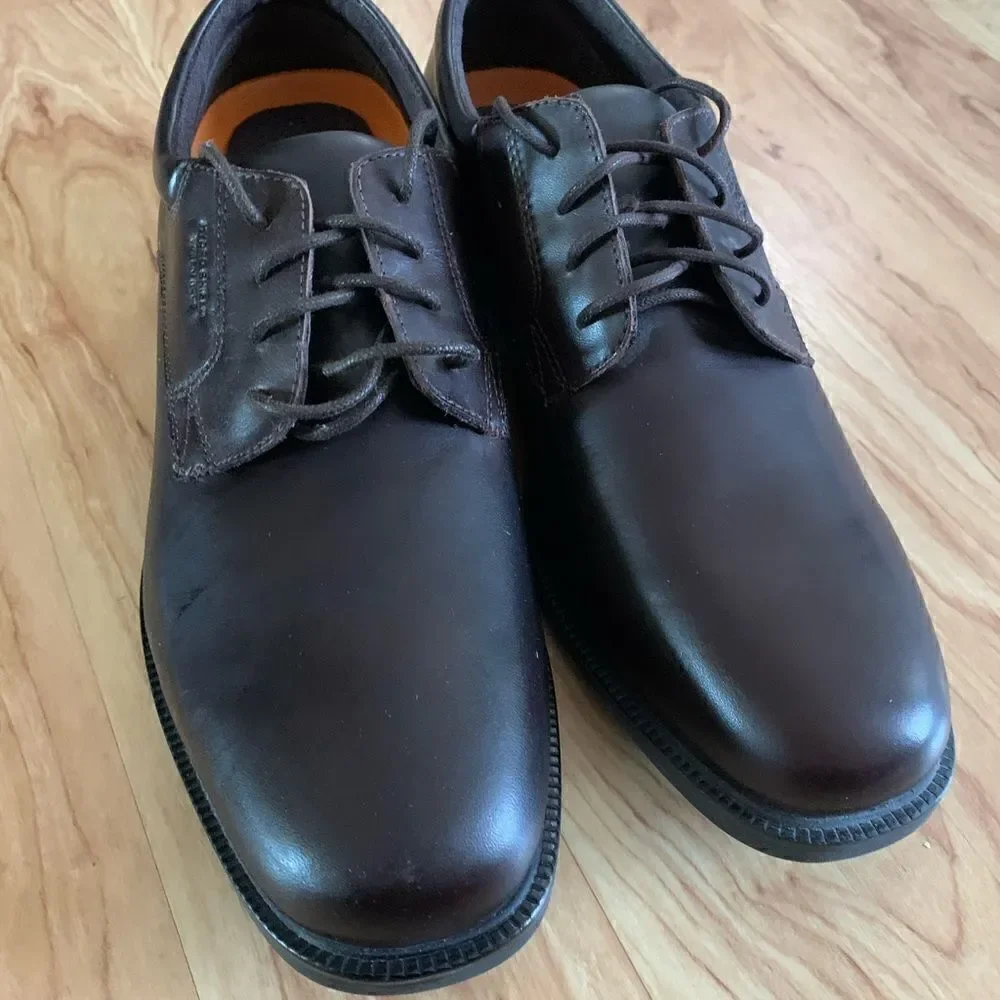 Rockport men’s brown shoes size 10.5 dress shoes